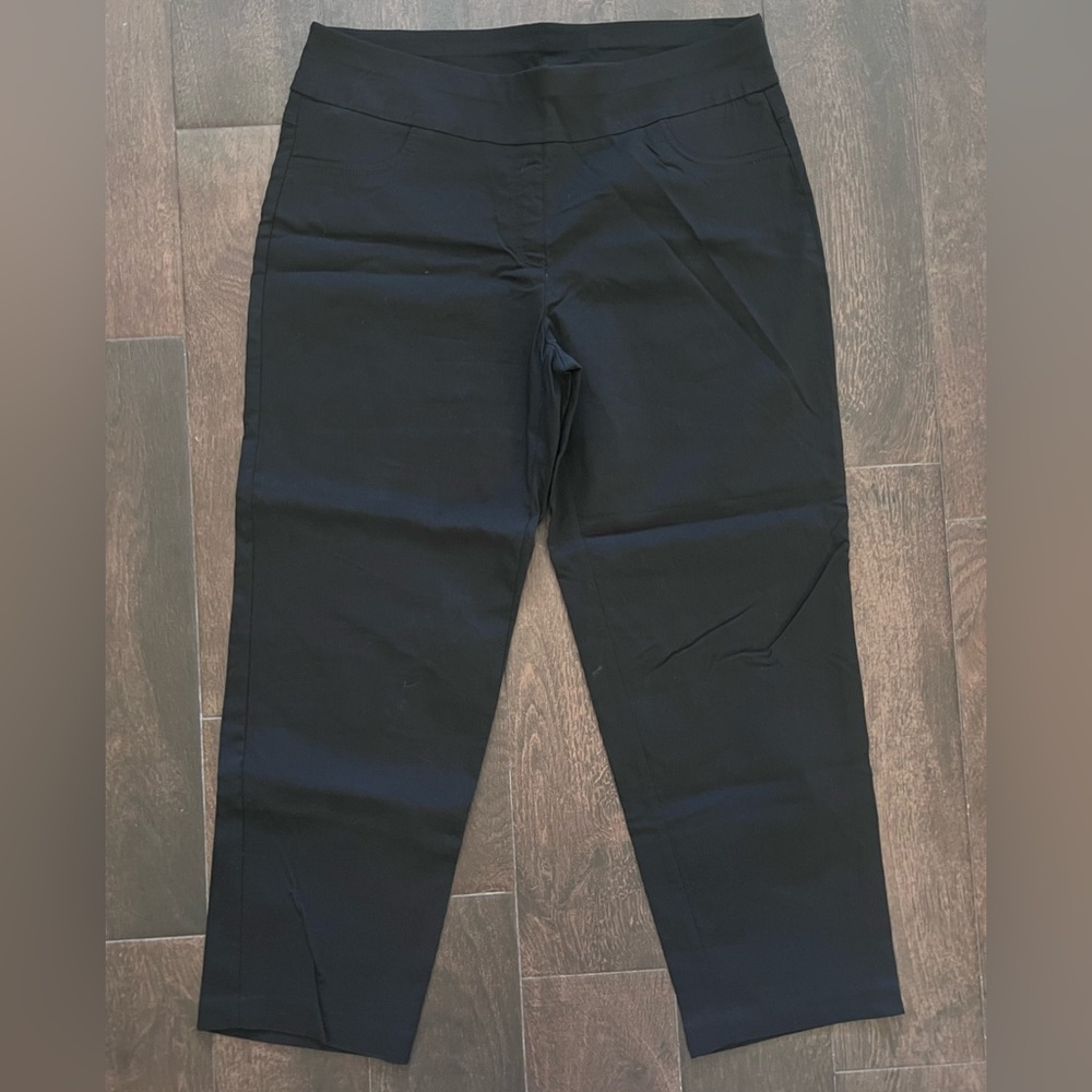 Ruby Rd Black Slacks - Picture 1 of 3
